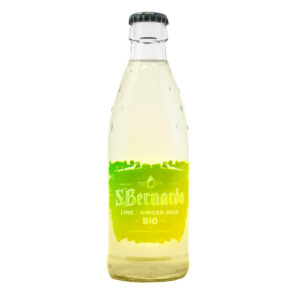 San Bernardo Drops of Drink Lime e Ginger Beer Bio Bottiglia di Vetro 26cl