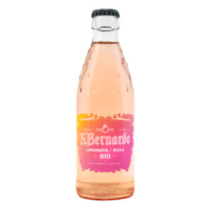 San Bernardo Drops of Drink Limonata e Rosa Bio Bottiglia di Vetro 26cl