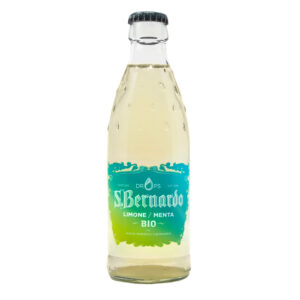 San Bernardo Drops of Drink Limone e Menta Bio Bottiglia di Vetro 26cl