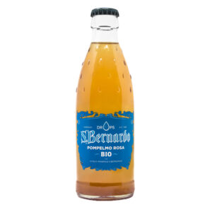 San Bernardo Drops of Drink Pompelmo Rosa Bio Bottiglia di Vetro 26cl